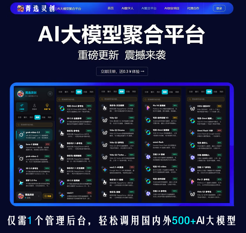 电商一键生成图视频素材示例
